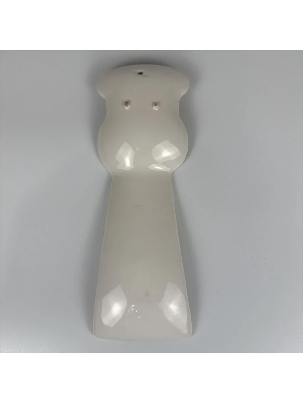 Vintage Mid Century Ceramic Chef Spoon Rest Unmarked Japan Kitsch HH Style